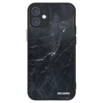 Picasee ULTIMATE CASE MagSafe pentru Apple iPhone 12 mini - Black marble