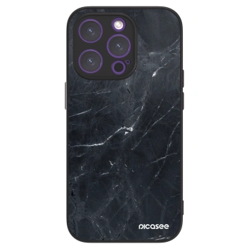 Picasee ULTIMATE CASE MagSafe pentru Apple iPhone 14 Pro - Black marble