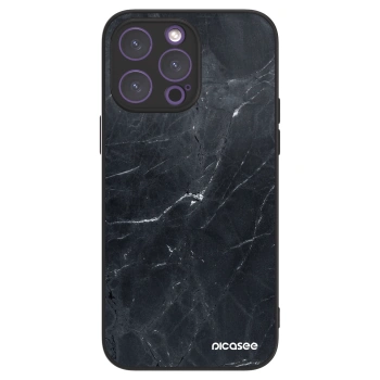 Picasee ULTIMATE CASE MagSafe pentru Apple iPhone 14 Pro Max - Black marble