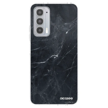 Husă pentru Motorola Edge 20 - Black marble