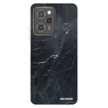 Picasee husă transparentă din silicon pentru Xiaomi Poco X5 Pro - Black marble