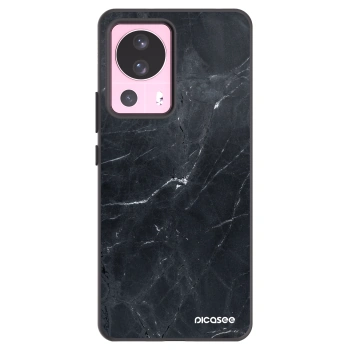 Picasee husă neagră din silicon pentru Xiaomi 13 Lite - Black marble