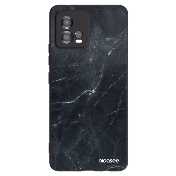 Husă pentru Motorola Moto G72 - Black marble