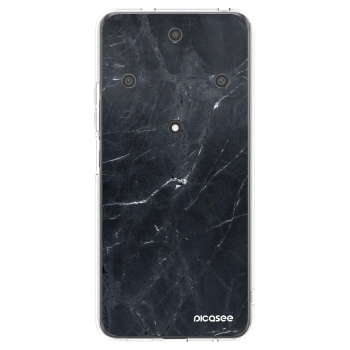 Picasee husă transparentă din silicon pentru Honor Magic5 Lite 5G - Black marble