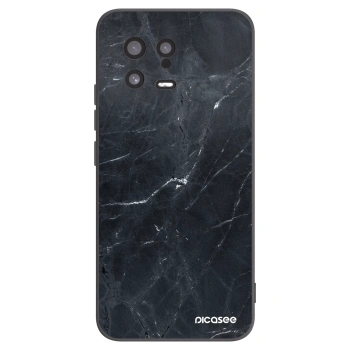 Picasee husă neagră din silicon pentru Xiaomi 13 - Black marble