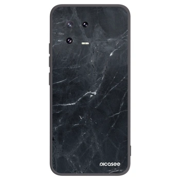 Picasee husă neagră din silicon pentru Xiaomi 13 Pro - Black marble