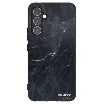 Picasee husă neagră din silicon pentru Samsung Galaxy A54 5G A546B - Black marble