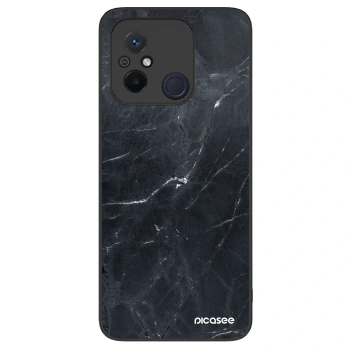 Husă pentru Xiaomi Redmi 12C - Black marble