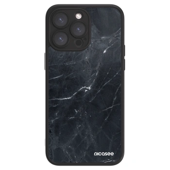 Picasee ULTIMATE CASE pentru Apple iPhone 15 Pro Max - Black marble