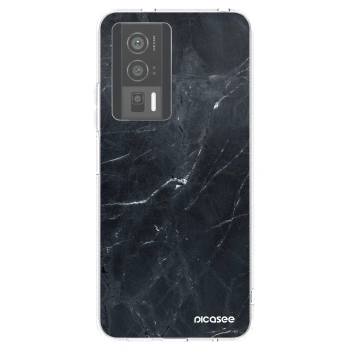 Picasee husă transparentă din silicon pentru Xiaomi Poco F5 Pro 5G - Black marble