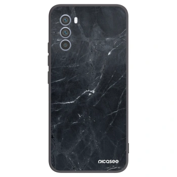 Husă pentru Motorola Moto G62 - Black marble