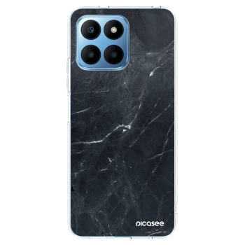 Picasee husă transparentă din silicon pentru Honor 70 Lite - Black marble