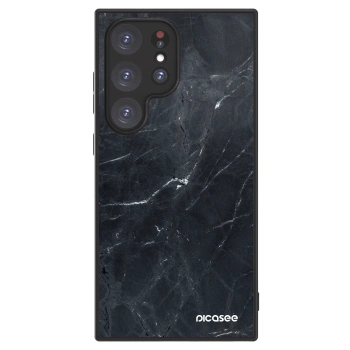 Picasee ULTIMATE CASE PowerShare pentru Samsung Galaxy S24 Ultra S928B 5G - Black marble