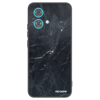 Picasee husă neagră din silicon pentru Motorola Edge 40 Neo - Black marble