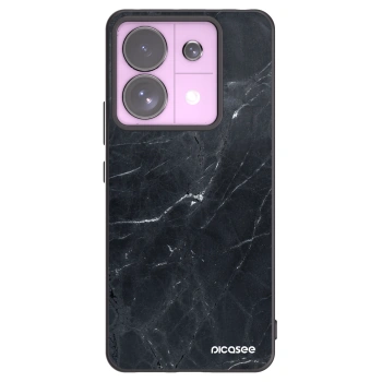 Picasee husă neagră din silicon pentru Xiaomi Redmi Note 13 Pro 5G - Black marble