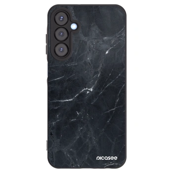 Picasee husă neagră din silicon pentru Samsung Galaxy A25 A256B 5G - Black marble
