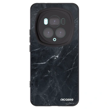 Picasee husă neagră din silicon pentru Honor Magic6 Pro - Black marble