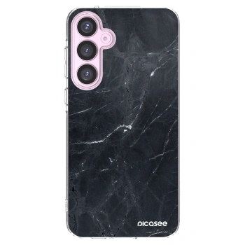 Picasee husă transparentă din silicon pentru Samsung Galaxy A55 5G A556B - Black marble