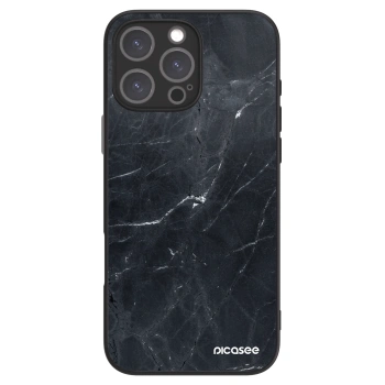 Picasee ULTIMATE CASE MagSafe pentru Apple iPhone 16 Pro Max - Black marble