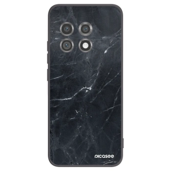 Picasee husă neagră din silicon pentru OnePlus 11 5G - Black marble