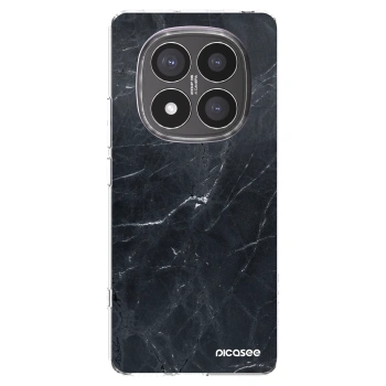 Picasee husă transparentă din silicon pentru Xiaomi Redmi Note 14 Pro+ 5G - Black marble