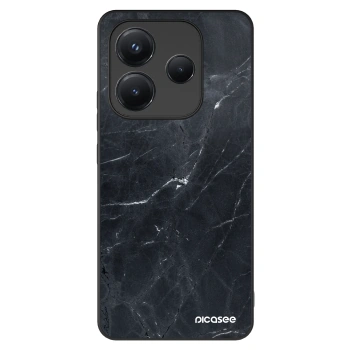 Picasee ULTIMATE CASE pentru Xiaomi Redmi Note 14 5G - Black marble