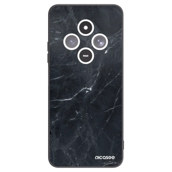 Picasee husă neagră din silicon pentru Xiaomi Redmi 14C - Black marble