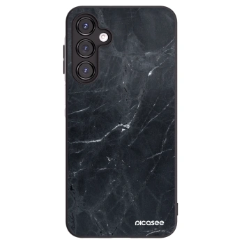 Picasee husă neagră din silicon pentru Samsung Galaxy A16 5G - Black marble