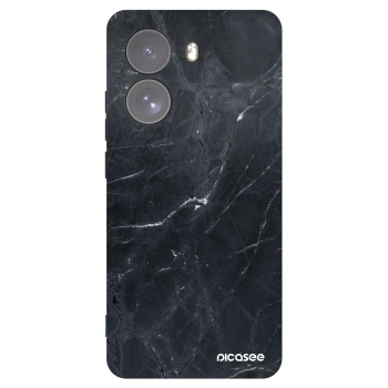 Picasee husă neagră din silicon pentru Xiaomi Poco X7 - Black marble