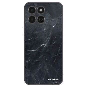 Picasee husă neagră din silicon pentru Honor 200 Smart 5G - Black marble