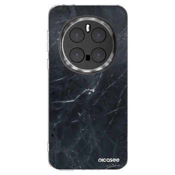 Picasee husă transparentă din silicon pentru Honor Magic7 Pro 5G - Black marble