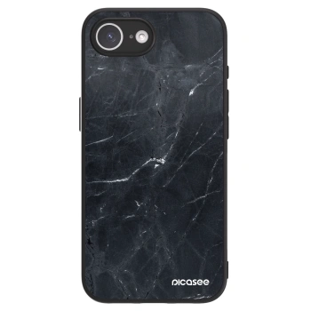 Picasee ULTIMATE CASE MagSafe pentru Apple iPhone 16e - Black marble