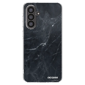Picasee husă transparentă din silicon pentru Samsung Galaxy A56 5G A566B - Black marble