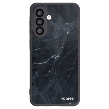 Picasee husă neagră din silicon pentru Samsung Galaxy A26 5G A266B - Black marble