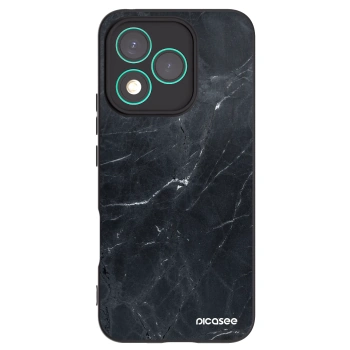 Picasee husă neagră din silicon pentru Honor 400 Lite 5G - Black marble