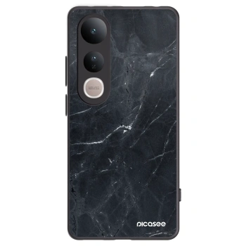 Picasee husă neagră din silicon pentru Vivo V50 Lite 5G - Black marble