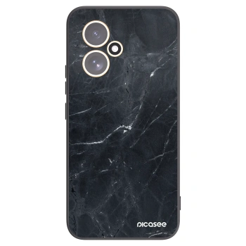 Picasee husă neagră din silicon pentru Honor 400 5G - Black marble