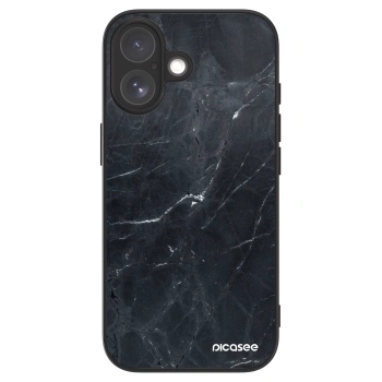 Picasee ULTIMATE CASE pentru Apple iPhone 17 - Black marble