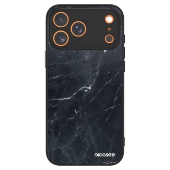 Picasee ULTIMATE CASE MagSafe pentru Apple iPhone 17 Pro Max - Black marble