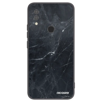 Picasee husă neagră din silicon pentru Xiaomi Redmi 7 - Black marble