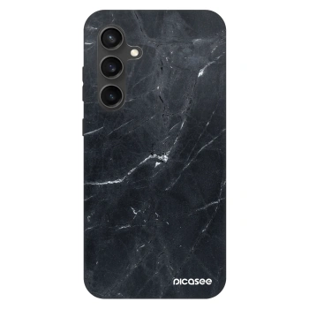 Husă pentru Samsung Galaxy S24 FE S721B - Black marble