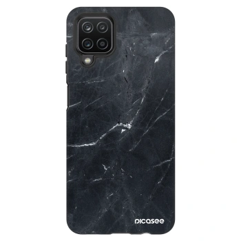 Husă pentru Samsung Galaxy A12 A125F - Black marble
