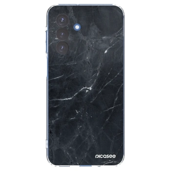 Picasee husă transparentă din silicon pentru Samsung Galaxy A17 5G - Black marble