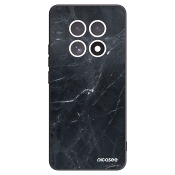 Picasee husă neagră din silicon pentru Xiaomi Redmi Note 15 - Black marble