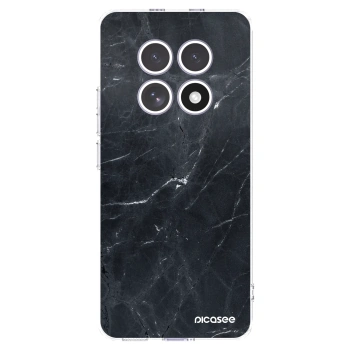 Picasee husă transparentă din silicon pentru Xiaomi Redmi Note 15 - Black marble