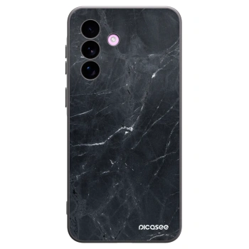 Picasee husă neagră din silicon pentru Samsung Galaxy A57 5G - Black marble
