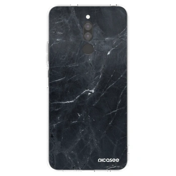 Picasee husă transparentă din silicon pentru Xiaomi Redmi 8 - Black marble