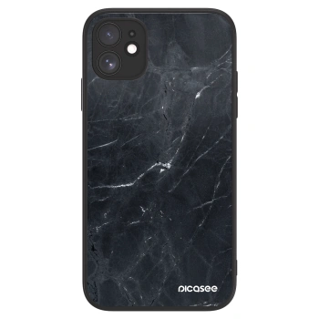 Picasee ULTIMATE CASE pentru Apple iPhone 11 - Black marble