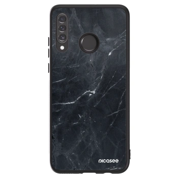 Picasee ULTIMATE CASE pentru Huawei P30 Lite - Black marble