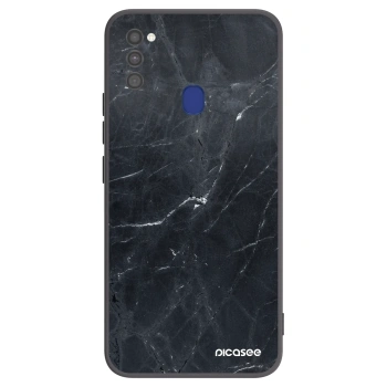 Husă pentru Samsung Galaxy M21 M215F - Black marble